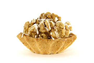 Сладкое угощение - корзинка с орехом