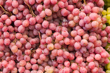 background made of fresh grapes