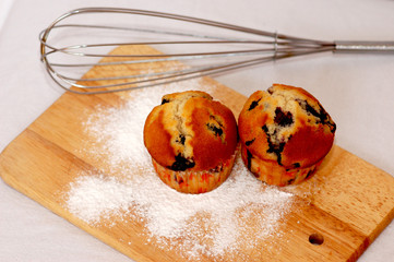 Blueberry muffins