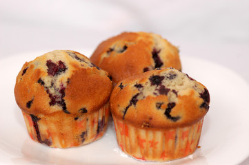 Blueberry muffins