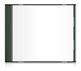 Fototapeta Vector blank cd box for your design obraz