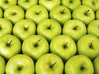 green apples