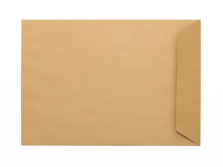 Brown Envelope document on white background