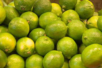 background made of fresh lemons