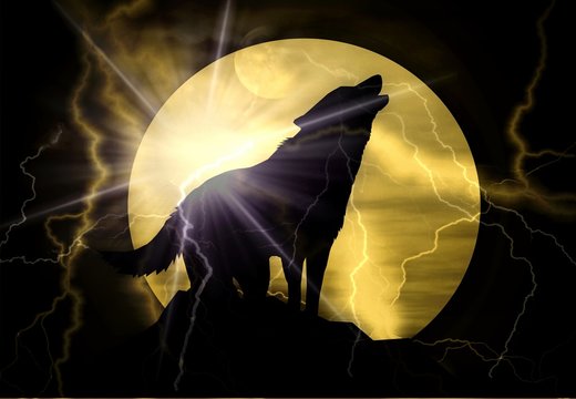 howling wolf