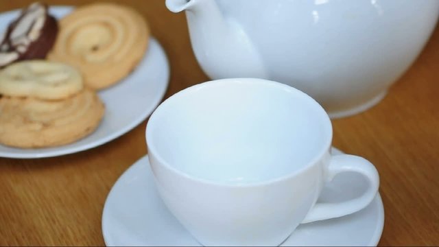Kaffe einschenken