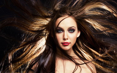 hair in motion