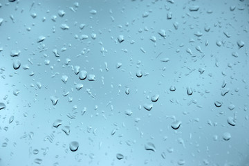 close up shot of water droplets on windows