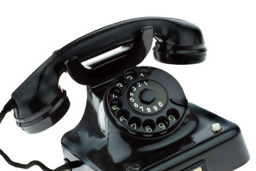 Antikes, altes Retro Telephon. Festnetz Telefon