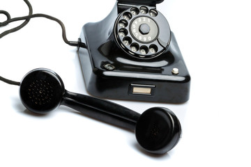 Antikes, altes Retro Telephon. Festnetz Telefon