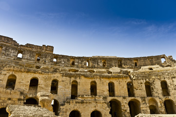 Roman Colosseum in Tunisia