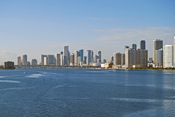 Fototapeta premium Miami Skyline