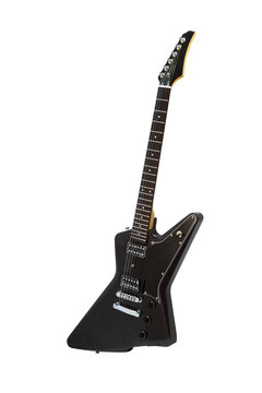 black guitar