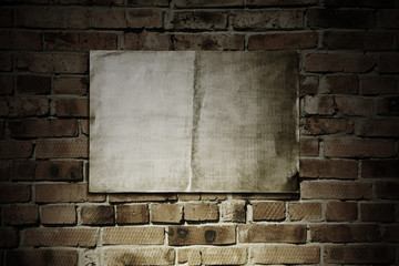 paper on brickwall