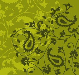 paisley design swatch