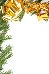 Christmas green border