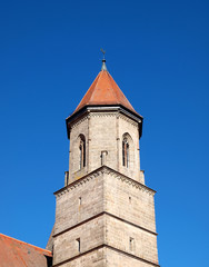 Fototapeta na wymiar Stadtkirche St. Maria Gunzenhausen