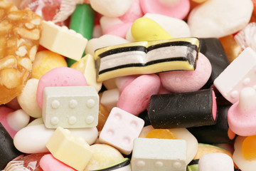 Mixture of sweets