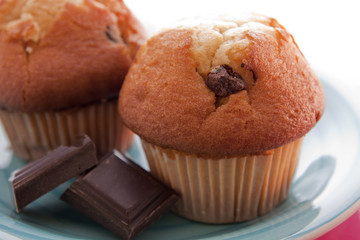 Muffins au chocolat