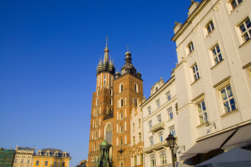 Fototapeta premium Marienkirche - Krakau - Polen