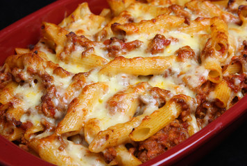 Rigatoni Pasta Gratin Bake