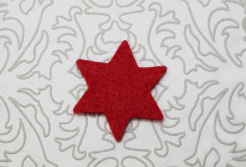 Roter Weihnachtsstern