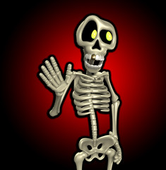 Cartoon Skeleton