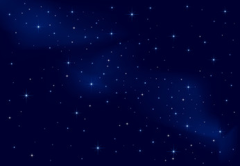 Fototapeta na wymiar Starry sky
