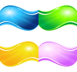 Sunburst vector backgrounds