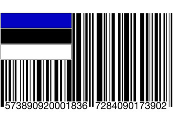 barcode mir estland flagge