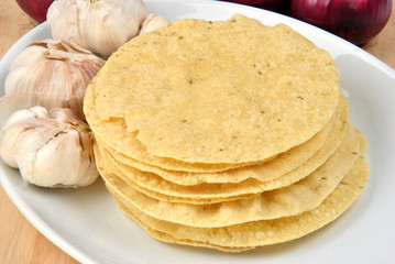Fladenbrot aus Linsenmehl