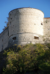 Fototapeta na wymiar Brescia zamek-wieża