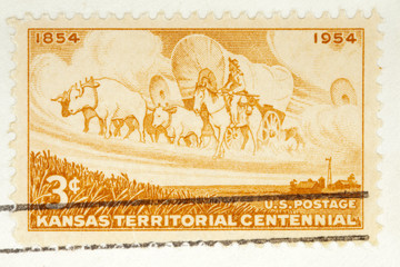 Kansas Territorial Centennial, circa 1954