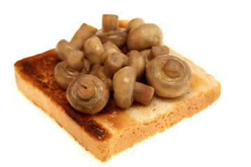 Mushrooms on Toast