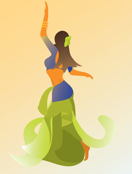 Dancing woman