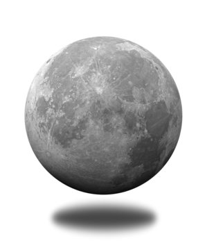a part of the moon view from space  , 3d rendering