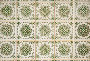 Ornamental old tiles