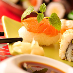 Lachs Sushi