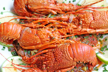 langoustes cuisinées