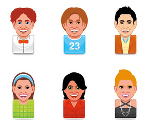 Avatar people icons