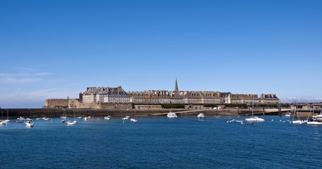 Fototapeta premium Vue de Saint Malo, Bretagne - France