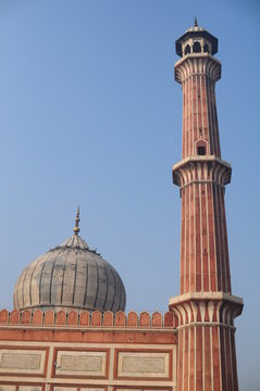 grande mosquée de Delhi