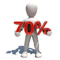 70%