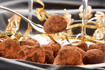 chocolate truffles