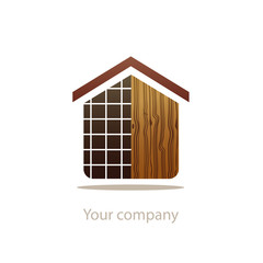 logo entreprise, menuisier, carreleur