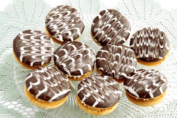 biscuit and chocolate cakes