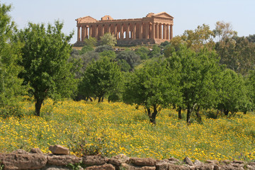 Vallée des Temples en Sicile