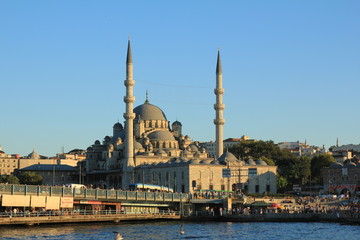 Fototapeta na wymiar Neue Moschee Istanbul