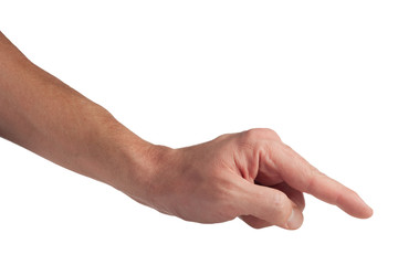 Hand gesture: touching