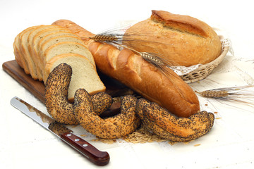 Different bread products